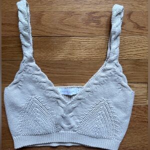 JONATHAN SIMKHAI knit bra top size M